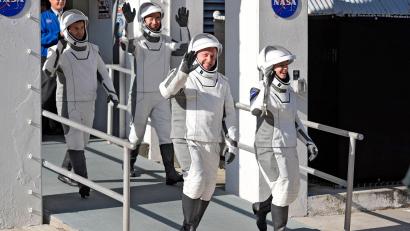 Bild: John Raoux/AP/dpa
Die Crew-11 wird vorzeitig zurückgeholt. (Archivbild)