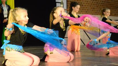 Bild: Kunz
"Drei Wünsche frei" heißt der Showtanz der Kindergarde Kohlberg-Röthenbach.