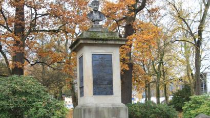 Bild: Günther Rambach
Das Denkmal für den ersten bayrischen König Max Joseph in Amberg. Errichtet 1824 - 1827.