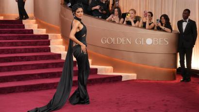 Bild: Jordan Strauss/Invision/AP/dpa
Teyana Taylor gewinnt mit ihrer ersten Globe-Nominierung auf Anhieb die Trophäe.