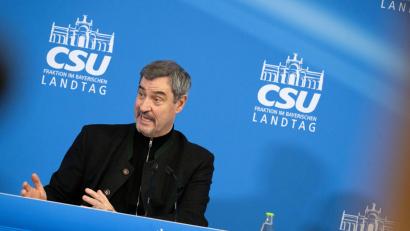 Bild: Pia Bayer/dpa
Markus Söder hat neue Ideen für Bayern - und vor allem darüber hinaus.