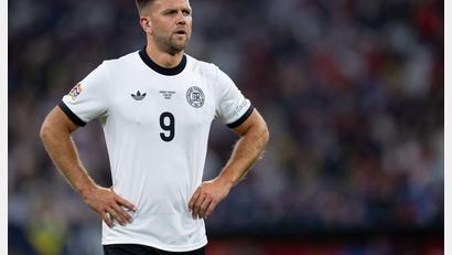 Bild: Sven Hoppe/dpa
Niclas Füllkrug fällt vorerst verletzt aus. (Archivbild)