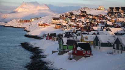 Bild: Steffen Trumpf/dpa
US-Präsident Donald Trump hätte gerne, dass Grönland künftig zu den USA gehört. (Symbolbild)
