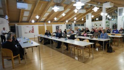 Bild: gsp
Der Stadtverband für Sport hatte die Vereinsvertreter zur Jahreshauptversammlung in den Sitzungssaal der Stadtwerke Amberg geladen.