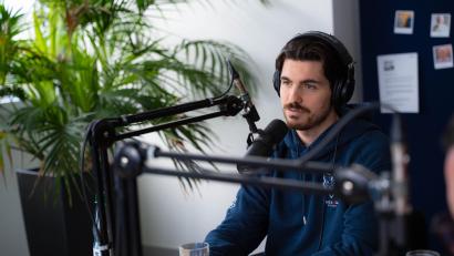 Bild: Noah Wegmüller-Kocher
Blue-Devils-Neuzugang Alex-Olivier Voyer war zu Gast in der neuen Folge des Podcasts "Powerplay".