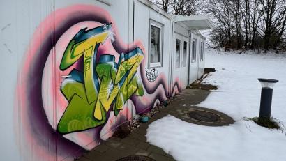 Bild: Heike Unger
Der Jugendtreff "Cube" in Kümmersbruck logiert in mehreren Containern. Doch inzwischen reicht der Platz für die vielen Kinder und Jugendlichen, die hier regelmäßig ihre Freizeit verbringen, nicht mehr.