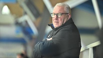 Bild: Hubert Ziegler
Der Feuerwehrmann: Christian Zessack übernahm den ERSC Amberg in einer prekären sportlichen Lage und muss sein Team bestmöglich für die Play-downs vorbereiten.