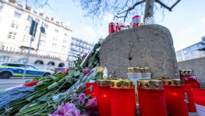 Bild: Pia Bayer/dpa
Der Tatort befindet sich weniger als 500 Meter vom Gericht entfernt. (Archivbild)