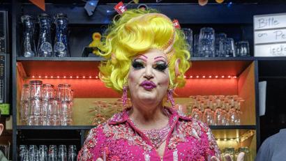 Bild: Markus Scholz/dpa
Travestiekünstlerin Olivia Jones erarbeitet ein neues Konzept für die „Wilden Jungs“. (Archivbild)