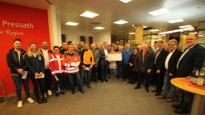 Bild: Bernhard Piegsa
34 Organisationen und Einrichtungen aus den Gemeinden der Verwaltungsgemeinschaft Pressath bedachten die Vereinigten Sparkassen mit Geld.