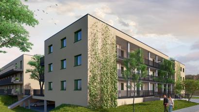 Bild[M]: Firma Gebr. Donhauser Bau GmbH &amp; Co. KG
Diese Visualisierung zeigt das Wohnbauprojekt in Burglengenfeld.