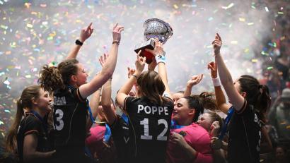 Bild: Sebastian Christoph Gollnow/dpa
Die deutschen Hockey-Damen haben ihren EM-Titel von 2024 verteidigt.