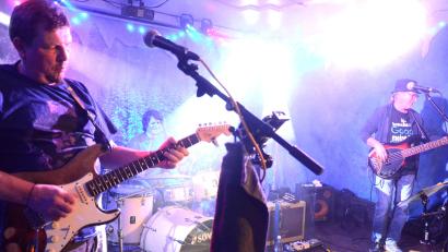 Bild: Kunz
Die Gruppe "Blues Control" auf der "Live Stage" .