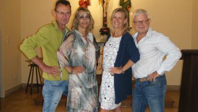 Bild: Wolfgang Göldner
Die Gruppe "Go(o)d Friends" tritt in der evangelischen Kirche in Hirschau auf.