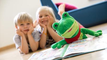 Bild: Regionalbibliothek Weiden
In der Regionalbibliothek Weiden gibt es viele Angebote für Kinder.