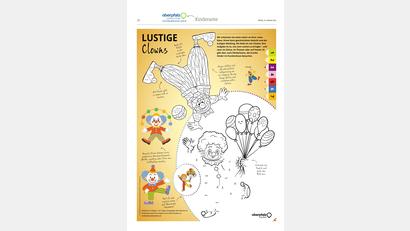 Bild: Oberpfalz Medien
Malen und Rätseln.