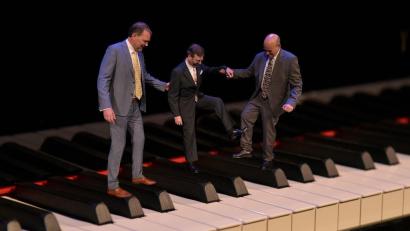 Bild: Frank Roberscheuten
Am 6. März schlagen die "Three Wise Men" eine elegante Brücke zwischen europäischer Musikgeschichte und klassischem Jazz.