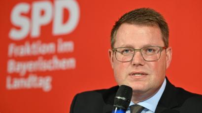 Bild: Uwe Lein/dpa
Mehr Bekanntheit ist aus Sicht von SPD-Fraktionschef Holger Grießhammer entscheidend für bessere Wahlergebnisse.