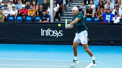 Bild: Frank Molter/dpa
Jan-Lennard Struff hat den Einzug in die zweite Runde von Melbourne verpasst.