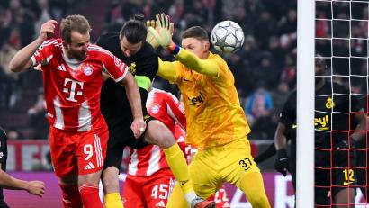 Bild: Sven Hoppe/dpa
Der Führungstreffer von Harry Kane ebnete den Weg für den FC Bayern.