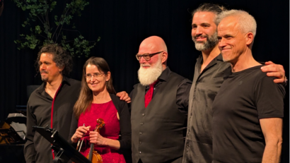 Bild: Ingo Schmidt-Lucas/exb
Das Fracanapa New Tango Quintett wird im Mai wieder viele Tangobegeisterte bei den Konzerten und Workshops anziehen. Dabei sein wird auch wieder die gebürtige Vohenstraußerin Susanne Hofmann.