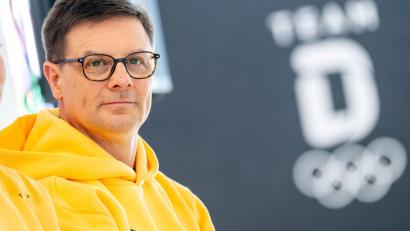 Bild: Peter Kneffel/dpa
Olaf Tabor macht sich für einen Olympia-Verbleib der Nordischen Kombination stark.