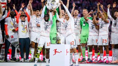 Bild: Tom Weller/dpa
Sportlich die Nummer eins in Deutschland, beim Umsatz weltweit die Nummer drei: der FC Bayern. (Archivbild)