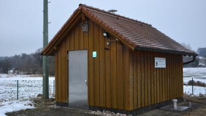 Bild: jr
Das Abwasserpumpwerk in Hofteich ist immer wieder mit Lappen und Fett verstopft.