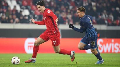 Bild: Philipp von Ditfurth/dpa
Igor Matanovic (l.) gehörte zu den auffälligsten Freiburgern - und traf.