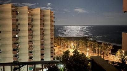 Bild: Walter Paschen 
So romantisch ist der Blick der Auswanderer von ihrem Balkon im neunten Stock.