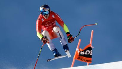 Bild: Gabriele Facciotti/AP/dpa
Der Schweizer Marco Odermatt zeigte wieder mal eine famose Fahrt.