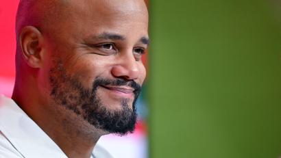 Bild: Sven Hoppe/dpa
Freut sich auf ein Heimspiel: Bayern-Trainer Kompany. (Archivbild)