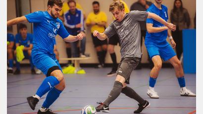 Bild: Philipp Ponader
Die Kicker des SV Schwarzhofen schafften es bei den "Bayerischen" in Erlangen bis ins Halbfinale.