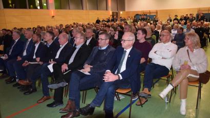 Bild: bö
Beim Neujahrsempfang der Gemeinde Ebermannsdorf waren viele Interessierte beteiligt.