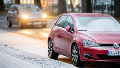 Bild: Hauke-Christian Dittrich/dpa
Vor allem in Baden-Württemberg und Franken soll es kräftig schneien. (Archivbild)