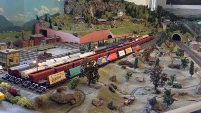 Archivbild: Horst Scheiner/exb
Dieser Nachbau eines Güterbahnhofs war eines der vielen Exponate im Eisenbahnmuseum Weiden.