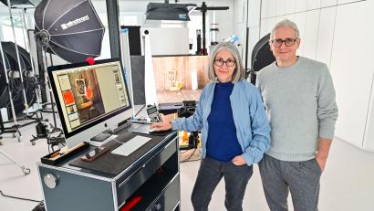 Bild: Florian Miedl
Mit „Fei guad“ bringen die Hobbyköche und Fotografen Antonia und Alexander Feig aus Selb ihr zweites regionales Kochbuch auf den Markt. Die beiden haben ein Auge fürs gelungene Foto.