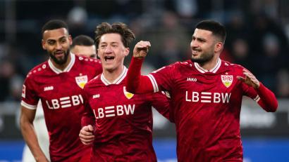 Bild: Marius Becker/dpa
„Die Leute reden viel“: VfB-Stürmer Undav ist genervt von der Kritik an ihm.