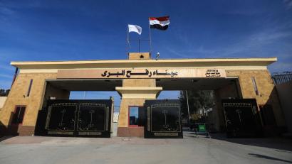 Bild: Gehad Hamdy/dpa
Israel hat der begrenzten Öffnung des Grenzübergangs Rafah in Gaza zugestimmt. (Archivbild)