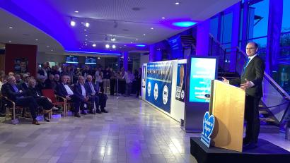 Bild: mzi
Heimat- und Finanzminister Albert Füracker sprach nicht nur klare Worte sondern unterhielt gleichzeitig mit seiner launigen Rede.