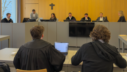 Bild: Leon Karwath
Drei Ermittler der niederländischen Polizei wurden am Montag vor dem Weidener Landgericht gehört.