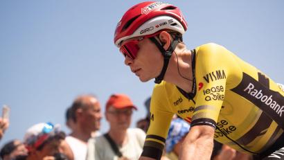 Bild: Marco Alpozzi/LaPresse via ZUMA Press/dpa
Vingegaard stürzte im Training. (Archivbild)