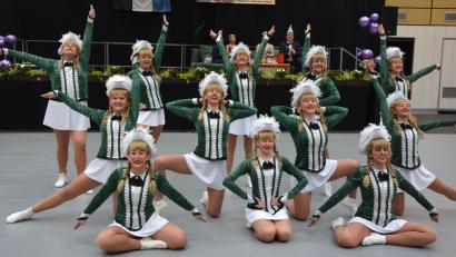 Bild: jr
Die Prinzengarde des Gaudiwurms.