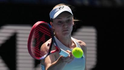 Bild: Dita Alangkara/AP/dpa
Die Kasachin Jelena Rybakina steht bei den Australian Open im Halbfinale.