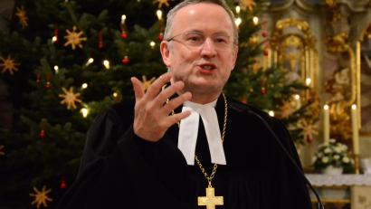 Bild: Kunz
Landesbischof Christian Kopp hielt bei seinem Besuch in Weiden eine Predigt in der Michaelskirche.
