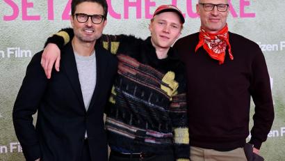 Bild: Sven Hoppe/dpa
Simon Verhoeven (l-r), Joachim Meyerhoff und Bruno Alexander.