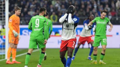 Bild: Marcus Brandt/dpa
Wegen eines Fehlverhaltens suspendiert: Jean-Luc Dompé vom HSV.