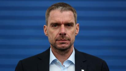 Bild: picture alliance / dpa
Bundestrainer Marcus Schwarzrock ist mit der Nationalmannschaft in Portugal. (Archivbild)