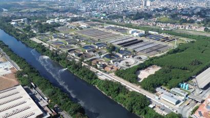 Bild: Huber SE
Die größte Kläranlage Südamerikas wird massiv ausgebaut. Eine wichtige Rolle spielt dabei die Oberpfälzer Huber SE mit Sitz in Berching (Landkreis Neumarkt).