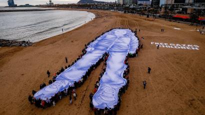 Bild: Kike Rincón/EUROPA PRESS/dpa
Bild von Hind Rajab - Kundgebung gegen den Krieg in Nahost